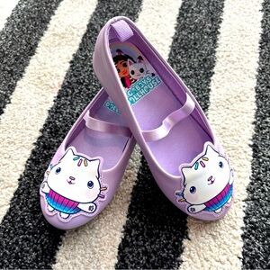 H&M Gabby’s Dollhouse Ballet Flats Shoes Size 11 Little Girl Purple